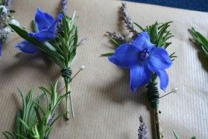 Rosemary Buttonhole