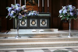 Hydrangea pedestals
